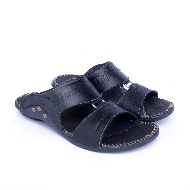 Sandal Pria Kulit Asli - Sandal Jepit Pria - Sandal Casual Jepit Jempol ckl