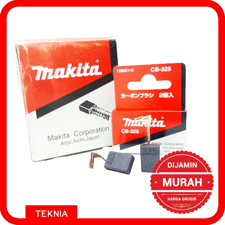 Carbon Brush CB 352 MAKITA - Batu Arang - Original 100%