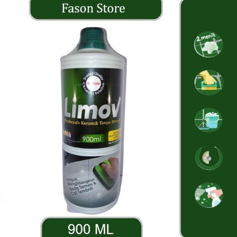 Fason LIMOV Pembersih keramik isi 900ml