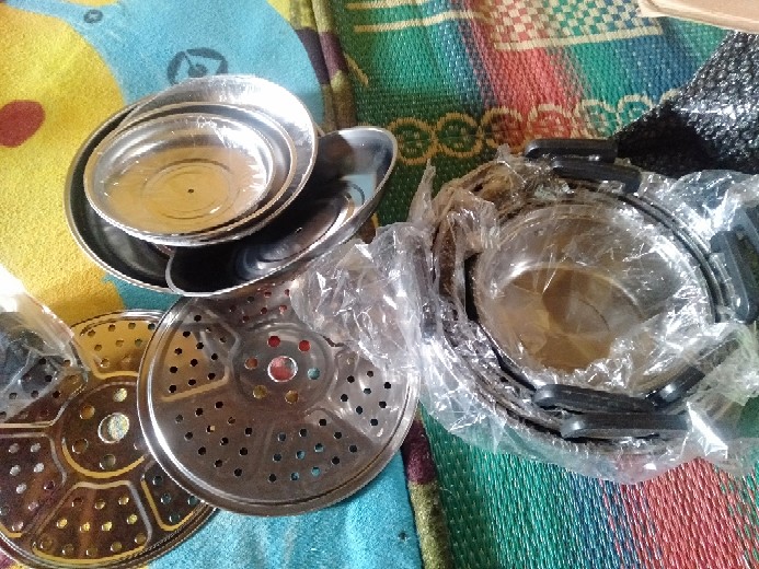 Panci Set 12 Pcs + Steamer Subron Panci Set Steamer Cookware Set Plus Steamerfree Bubble Dan Fragile