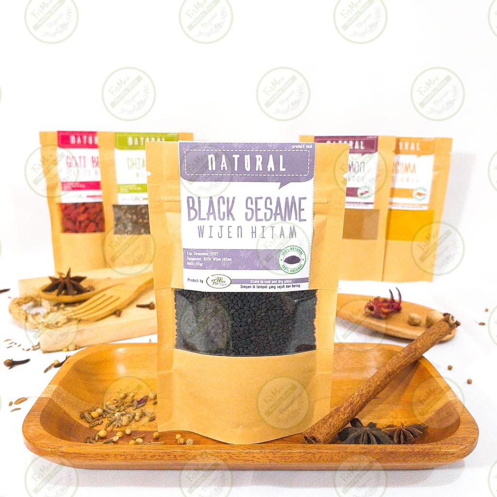 

Wijen Hitam / Black Sesame / Kualitas Premium / JSR