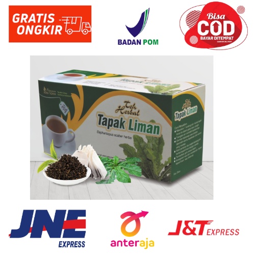 

obat herbal AMPUH MENGATASI AMANDEL dan DEMAM INFLUENZA teh tapak liman original tazakka isi 20 kantong teh celup BPOM ORIGINAL