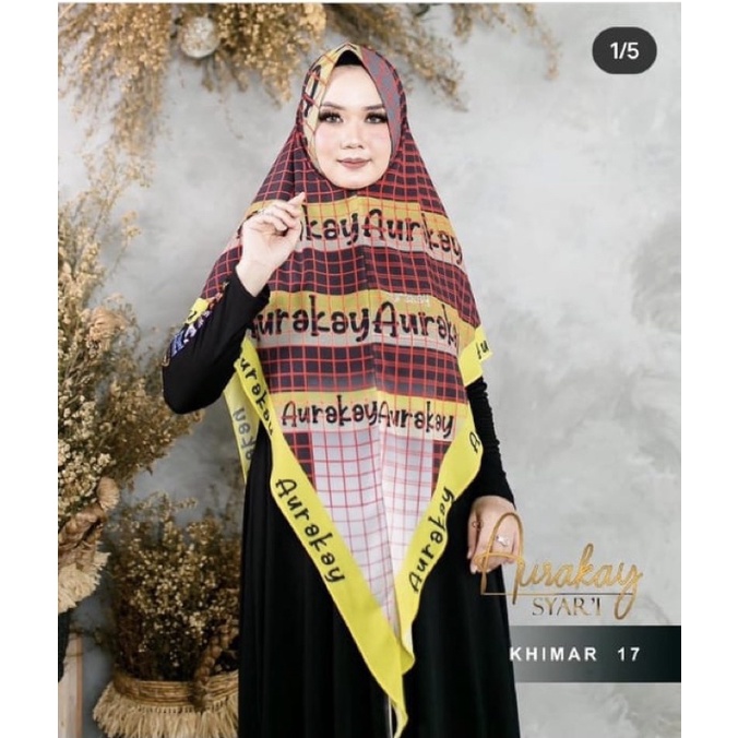 KHIMAR PRINTING by AURAKAY