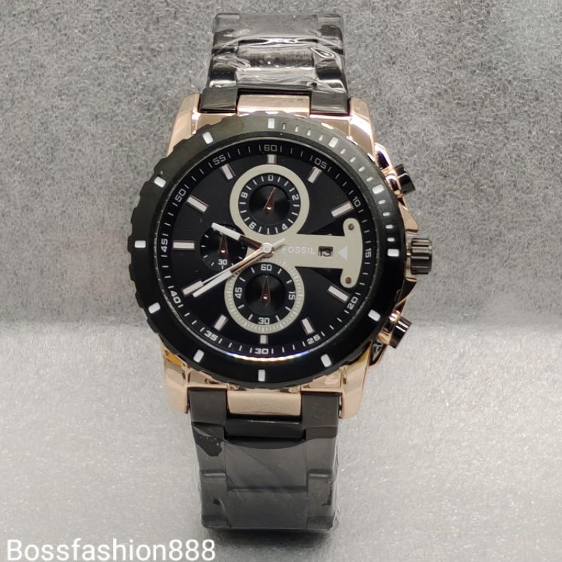 [BiSA COD] Jam Tangan Pria FOXXIL FF 0113 CN Chrono Tanggal Aktif