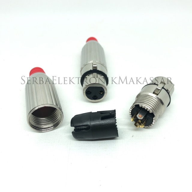 Jack Canon Connector XLR Female Betina Fahrenheit A069G