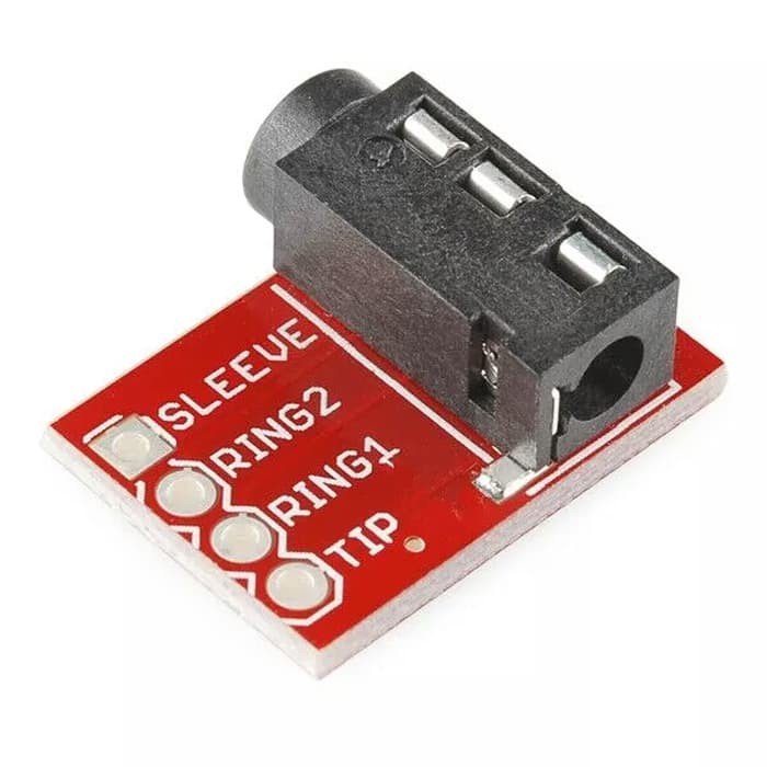 TRRS 3.5mm Jack Breakout Headphone Video MP3 Sensor Jack Prof. Module