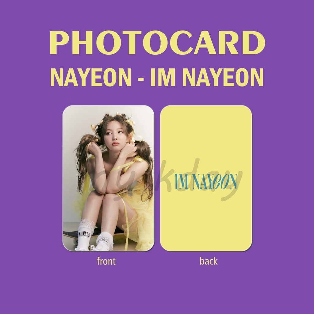 PC-0915, Unofficial Photocard Nayeon IM NAYEON 2 sisi