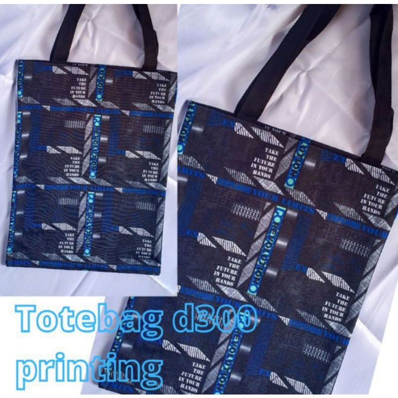 Tas Totebag Tas Pria Wanita Kpop Army Tas Simple Jingjing Motif Army