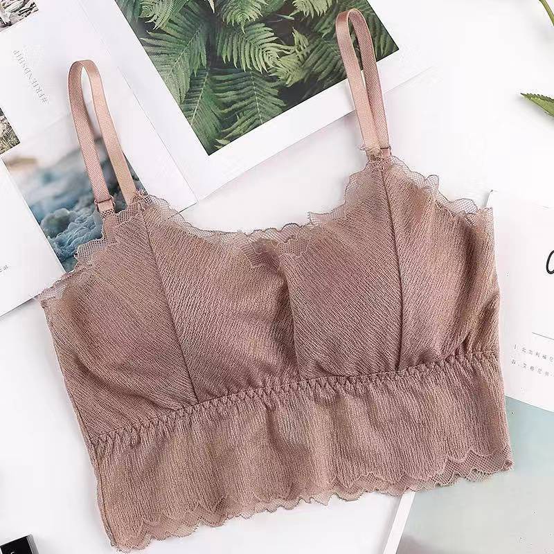 VS - BRA SEXY KOREA / BH BRALETTE Bahan Lace one-piece PUSH UP Bra YOGA FASHION  82088 tm