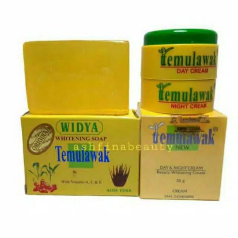 PAKET CREAM TEMULAWAK SUPER EMBOS+SABUN TEMULAWAK