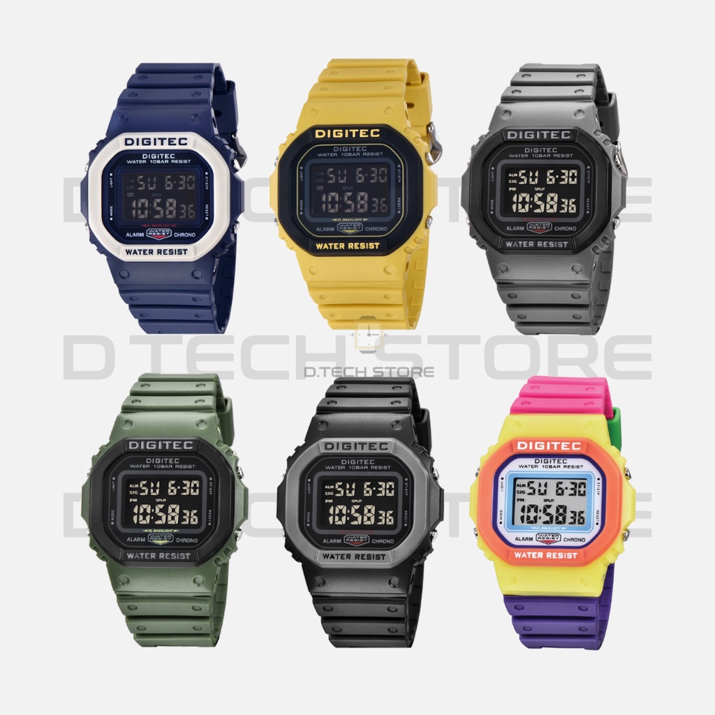 Jam Tangan DIGITEC ORIGINAL DG-6024 / DG-2024 DIGITEC ORIGINAL 100%