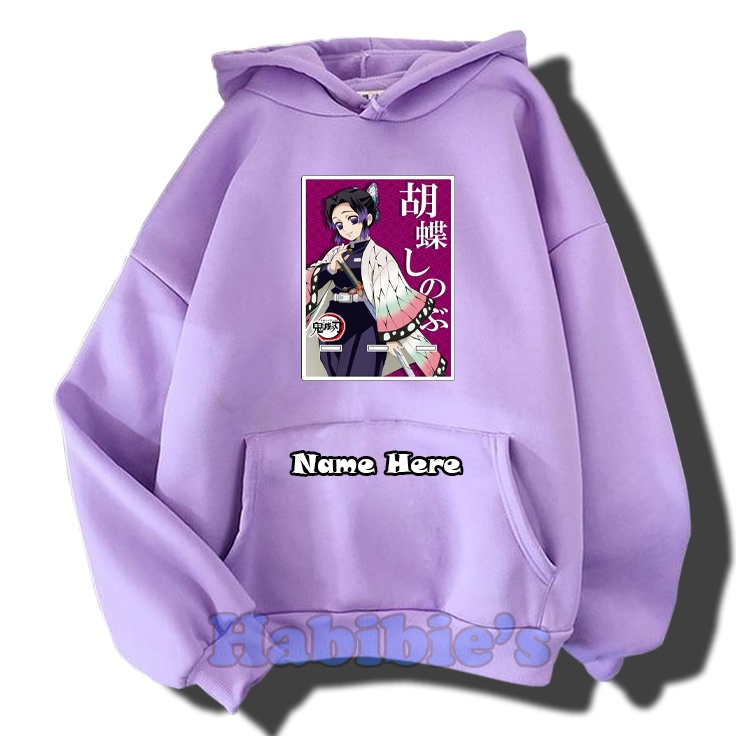 Jaket Hoodie Anak Perempuan Shinobu Kocho Anime Demon Slayer 166 - Habbie's