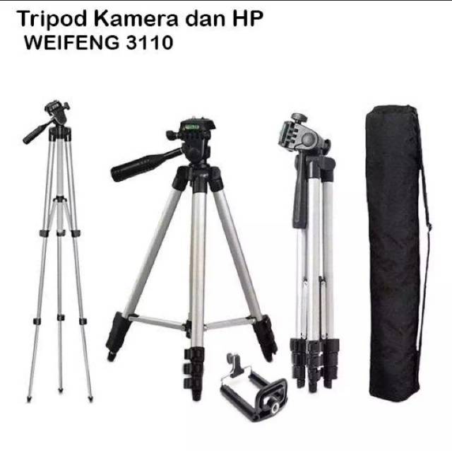 TRIPOD WEIFENG TYPE 3110 FREE HOLDER U / TRIPOD 1 METER