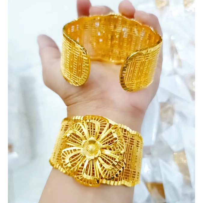 Gelang Xuping Terbaru Lapis Emas 24K Perhiasan Fashion