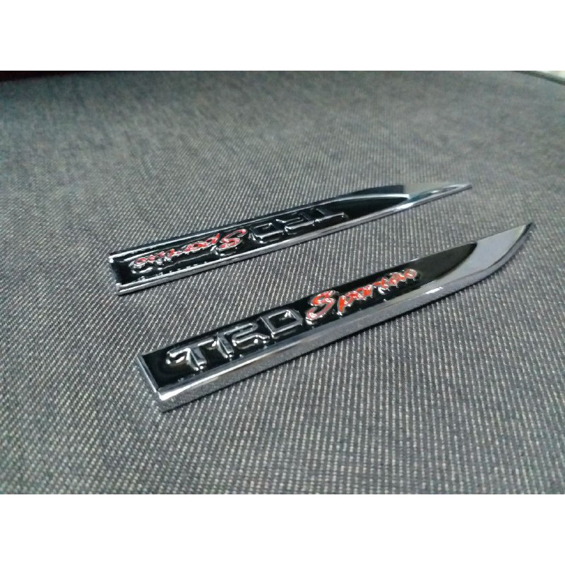 Side Emblem - Side Fender  Logo TRD SPORTIVO Avanza vvti