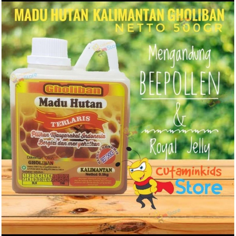 

Madu Murni gholiban 500 gram