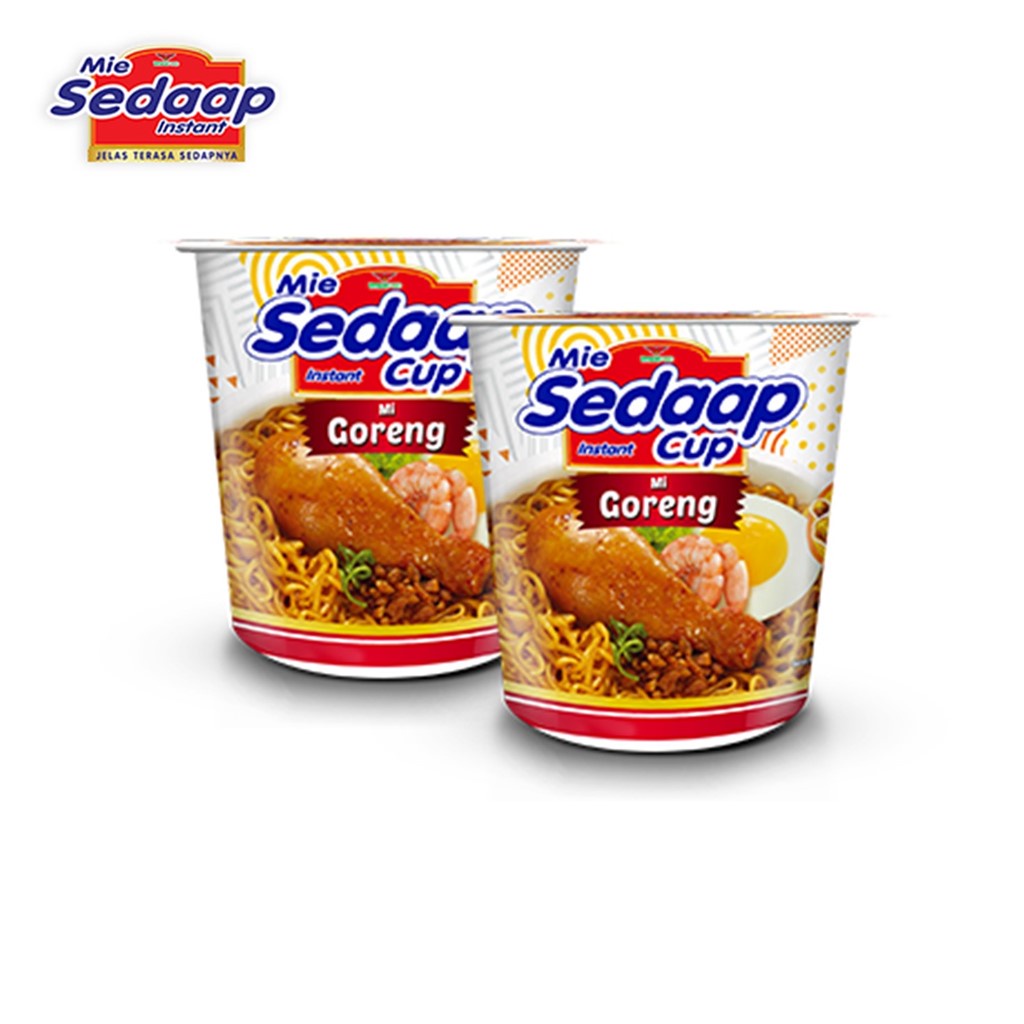 Mie Sedaap Goreng Cup 81 gr x 2 Pcs