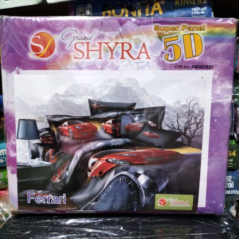Seprai Shyra Motif Ferrari Uk 180x200