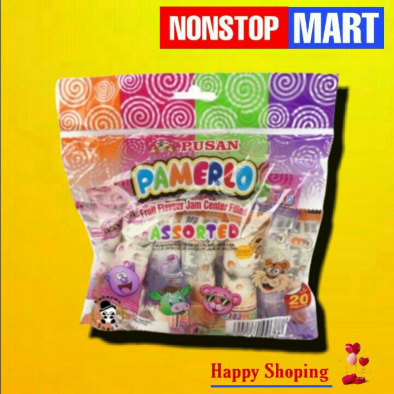 PAMERLO marchmallow permen isi 20 pcs