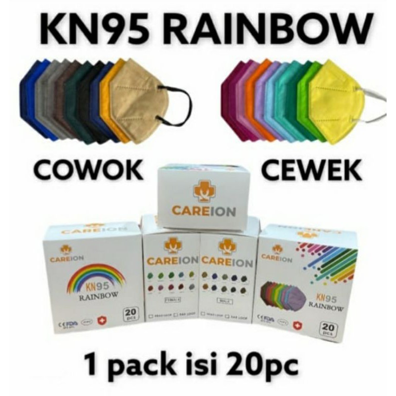 Masker KN 95 Warna