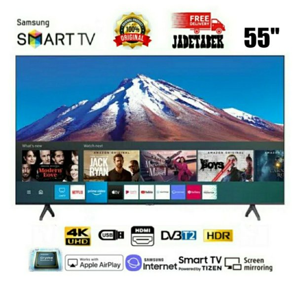 SAMSUNG LED SMART TV 55TU6900 55 INCH CRYSTAL UHD 4K BLUETOOTH - UA55TU6900 NEW