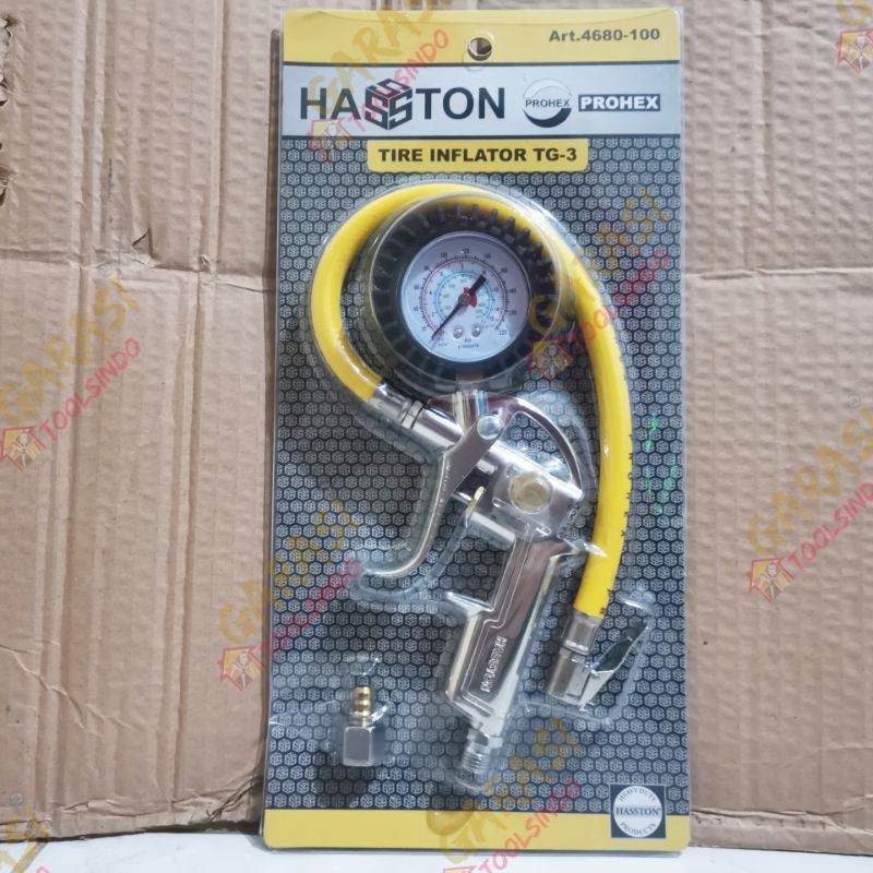 Jual Tire Inflator Hasston Prohex Alat Isi Angin Ban Isian Angin