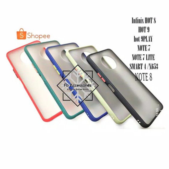 FA Phone soft Case Infinix HOT 8 9 10 10PLAY 9PLAY NOTE 7 8 7LITE LITE SMART 4 X653 play shock proof