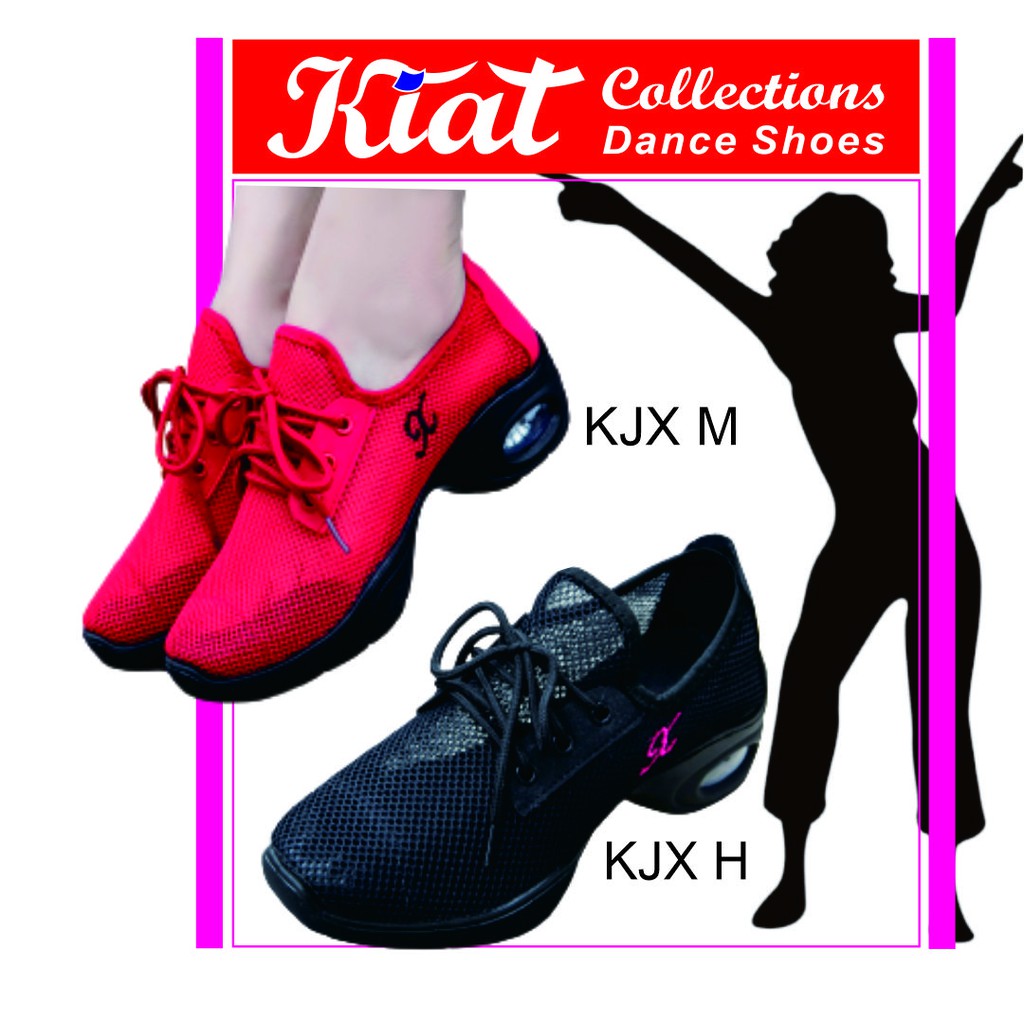 SEPATU WANITA KETS LINE DANCE model Jaring TARI MENARI DANSA JOGING OR  LARI  SENAM  SHUFFLE DANCE