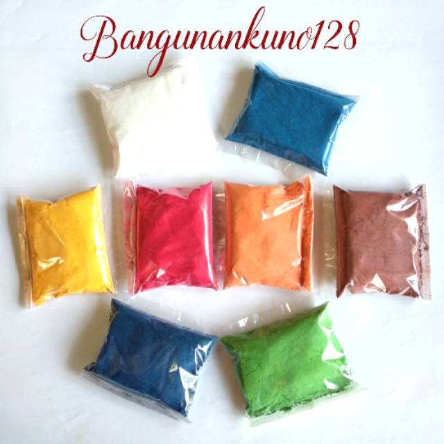 Singwit / Siwit / Pigmen Bubuk warna wayang atau ketoprak body painting per 100 gram