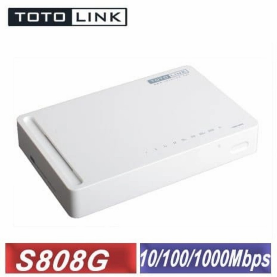 TOTOLINK S808G 8-PORT GIGABIT DEKSTOP SWITCH