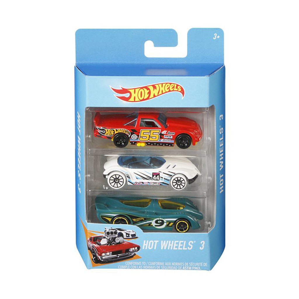 hot wheels 3 car pack