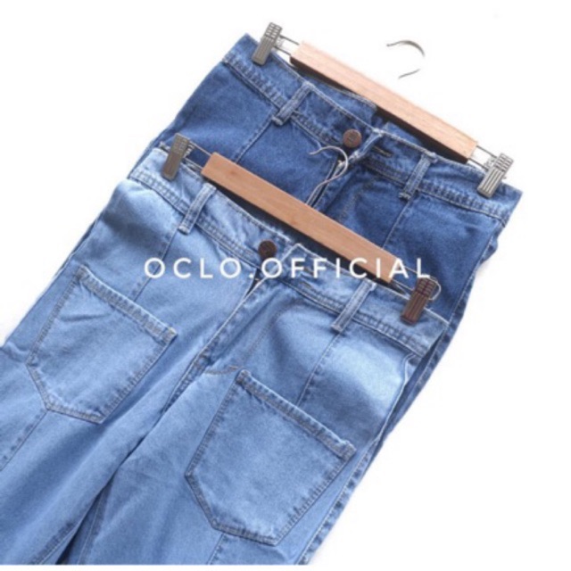 JEANS ORI KANTONG DEPAN/CELANA JEANS WANITA/ CELANA JEANS TEBAL