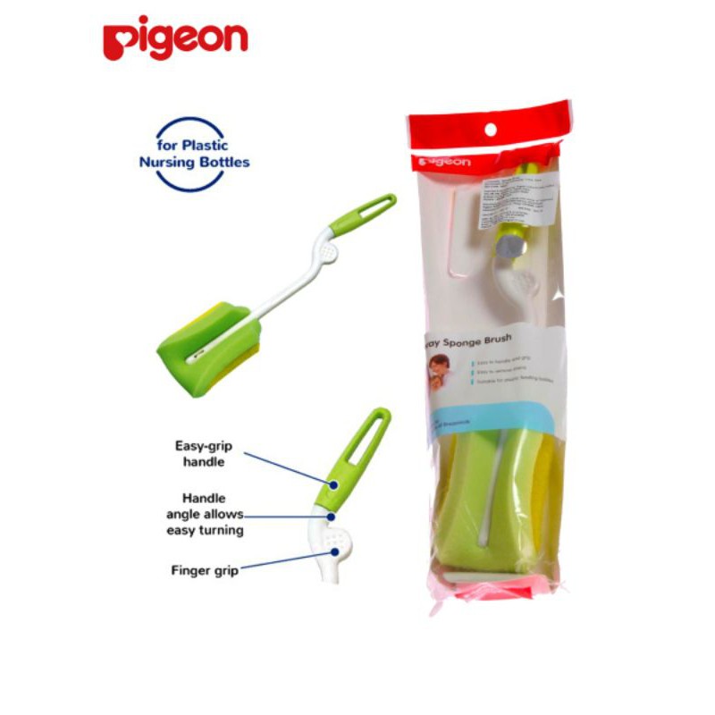 Pigeon 2 Way Sponge Brush / Sikat Botol