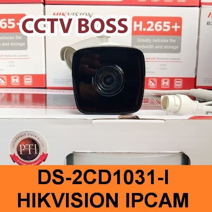 HIKVISION IPCAM 3MP DS-2CD1031-I / CCTV IP KAMERA OUTDOOR
