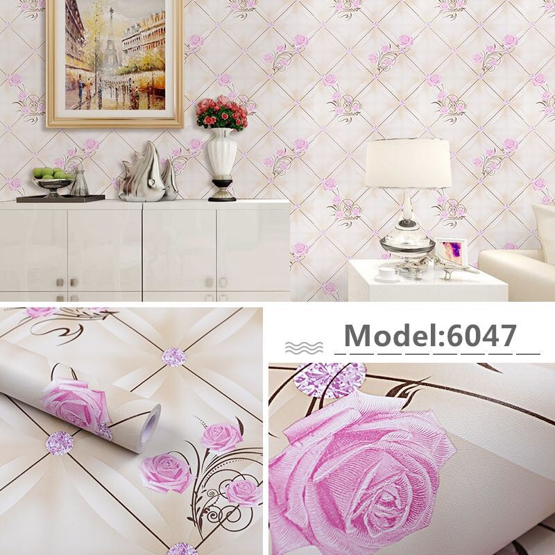 [COD] TERMURAH WALLPAPER STICKER 45CM X10M  / WALLPAPER DINDING/WALLPAPER 3D