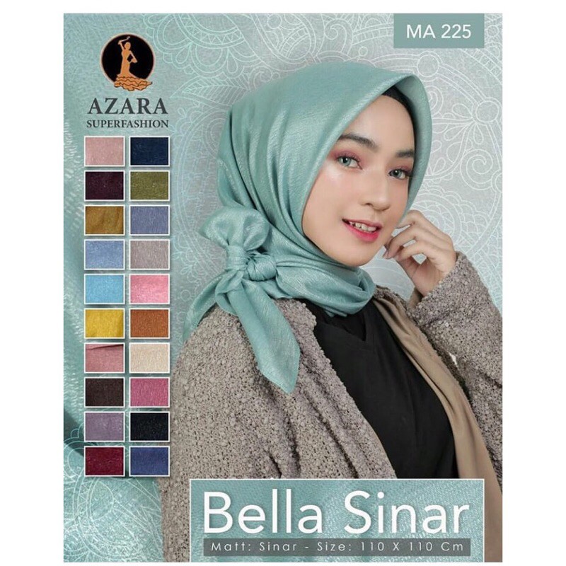 Azara segiempat bella sinar - glowing glamour