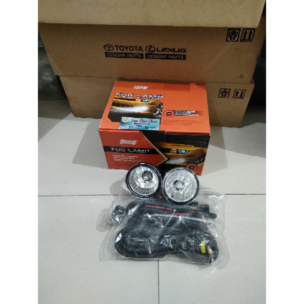 Foglamp Lampu bumper tanduk depan Rush Old 2009-2014