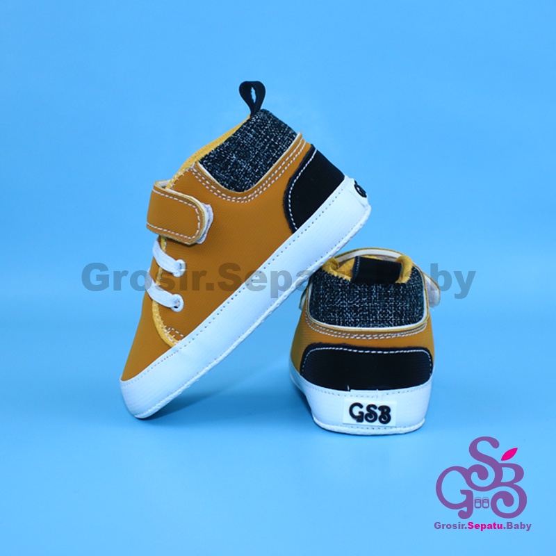 prewalker sepatu bayi laki laki perempuan umur 2 - 14 bulan model BASKET CASE