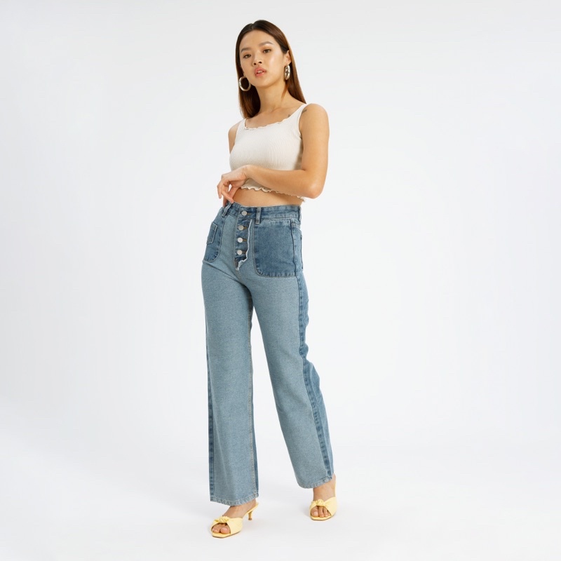 VIERLIN - Jeans 5319 - CELANA HIGH WAIST JEANS