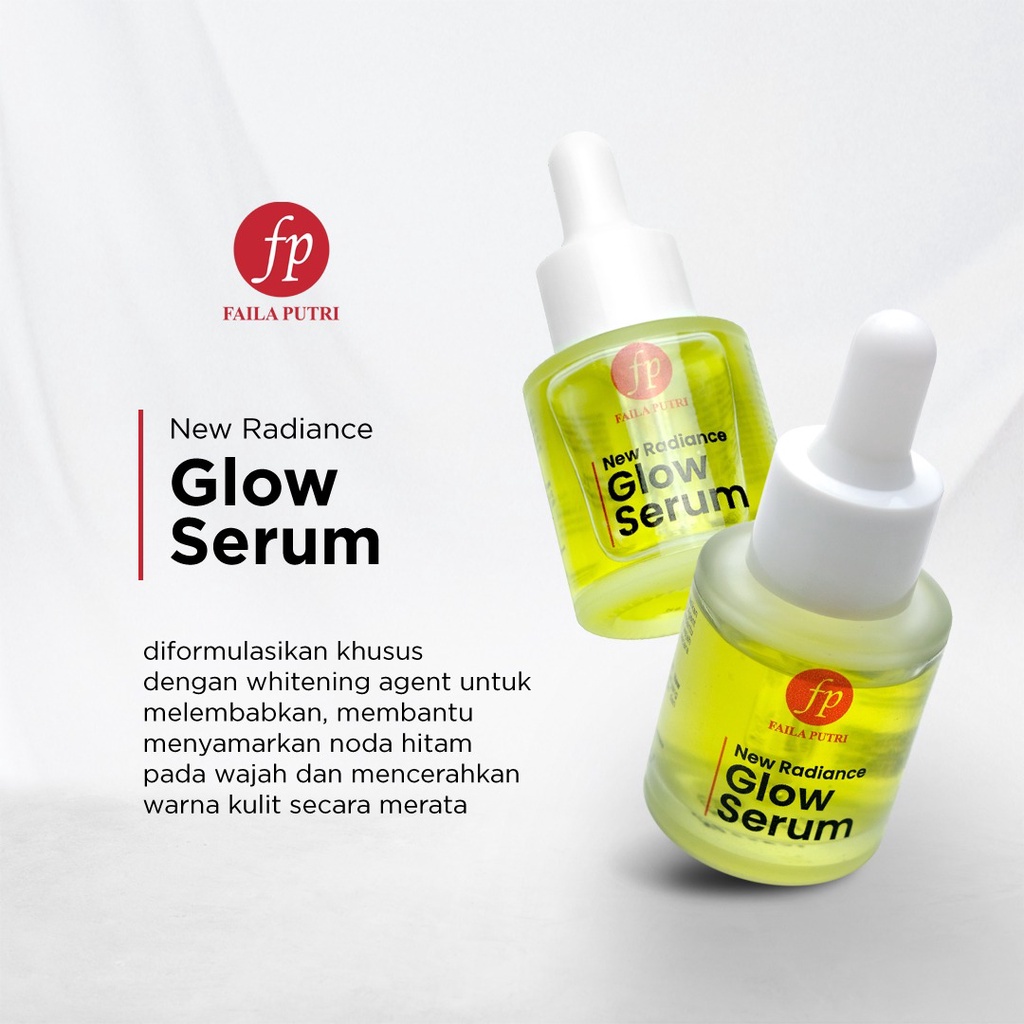 NEW RADIANCE GLOW SERUM FAILA PUTRI/ SERUM PENCERAH WAJAH/ SERUM RADIANCE