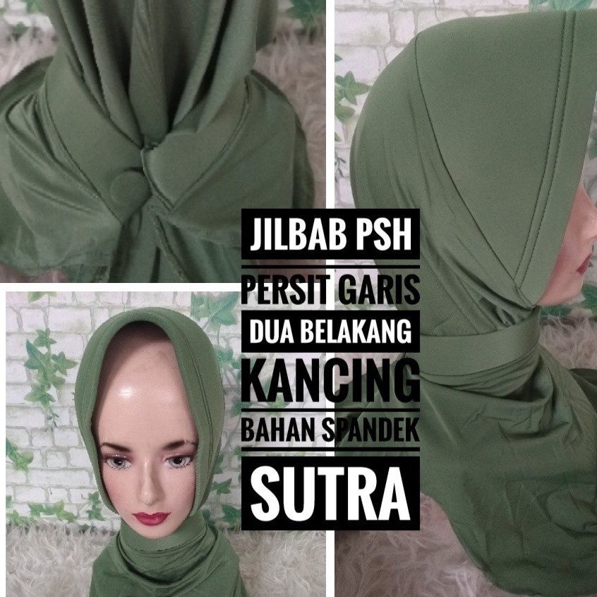 JILBAB PSH PERSIT KANCING