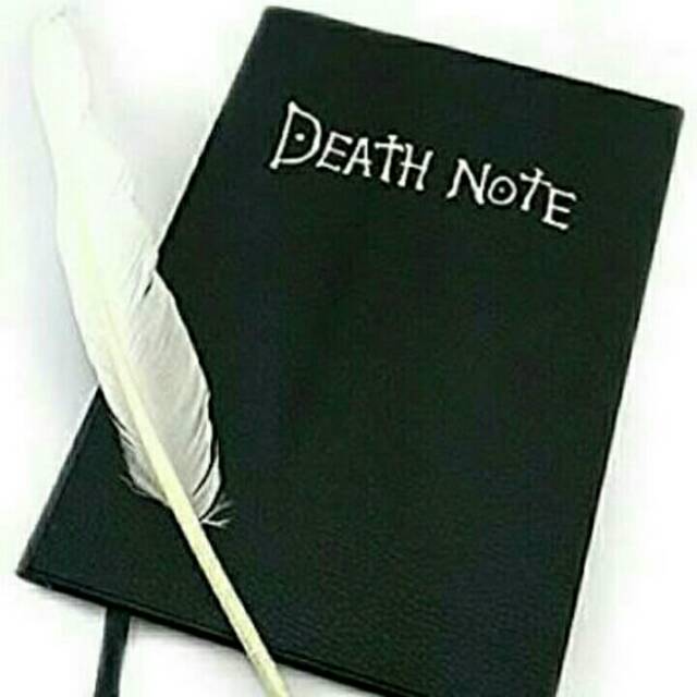 

Anime Death Note Book Killer Series + Free Pulpen Bulu(segel Tinta)