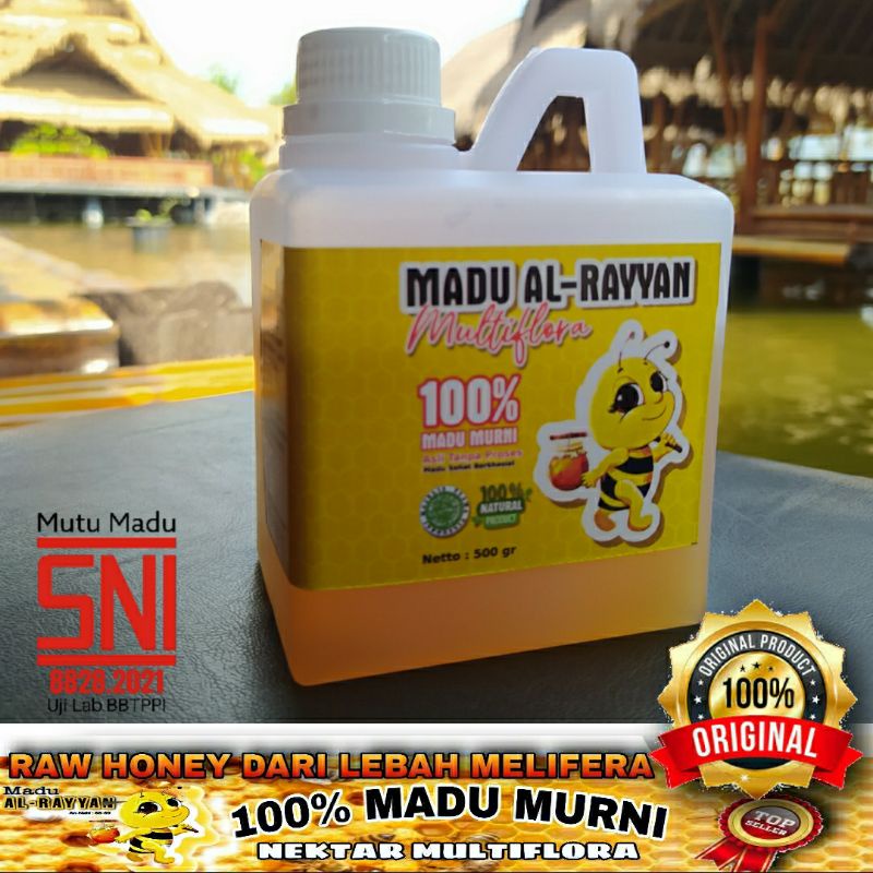 Madu Murni Raw Honey 500gr | Madu Asli  Madu Al rayyan