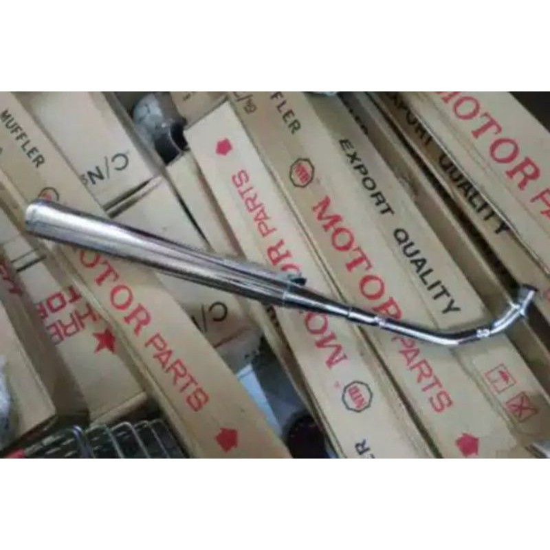 Knalpot Honda win 100 knalpot win merk NTD knalpot win 100 full stanlis