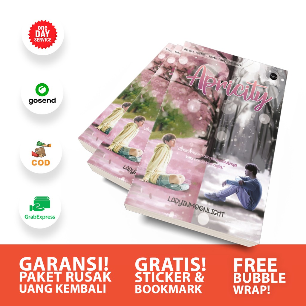 [Solusibuku Jakarta] Buku Apricity Bonus Poster, Photocard dan Bookmark (Aria Media)