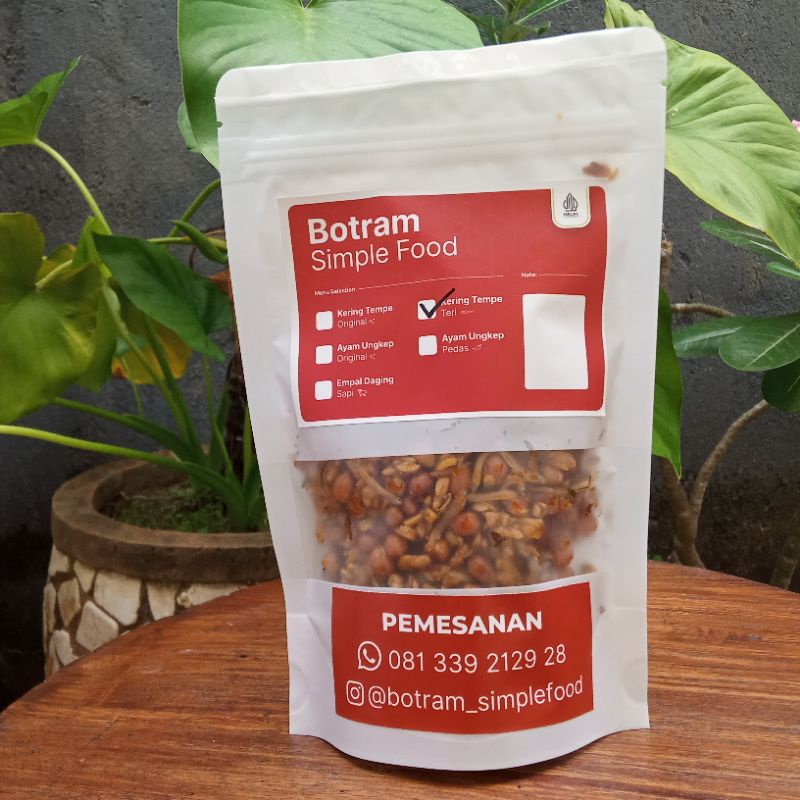 

kering tempe teri pedas