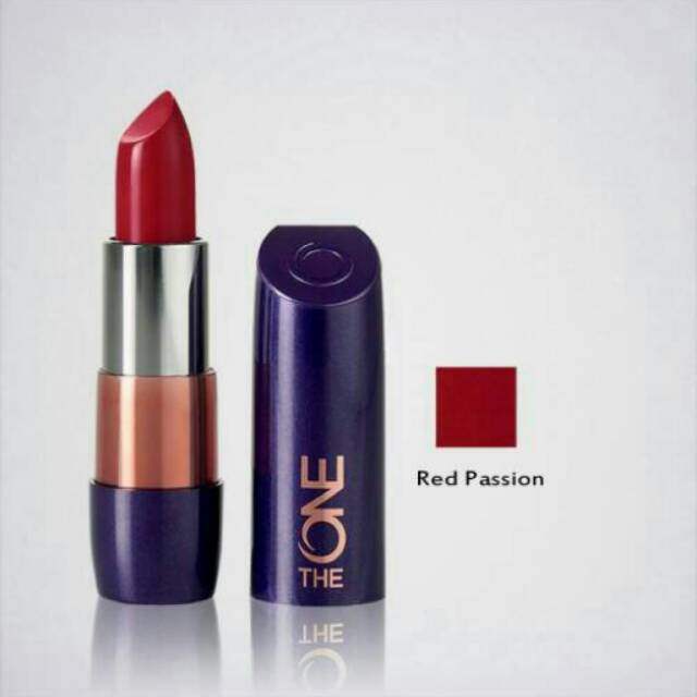 Lipstik the one oriflame warna red passion