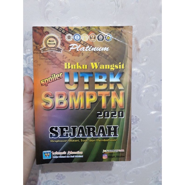 (PRELOVED)WANGSIT SEJARAH 2020