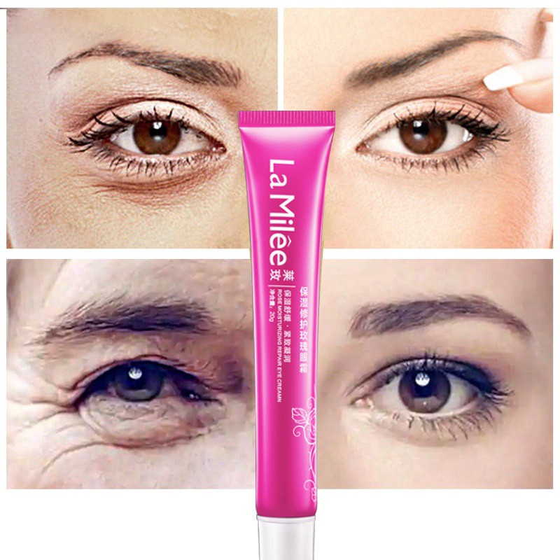 eye cream somethinc eye crem Krim Mata Anti-kerut Krim menghilangkan lingkaran hitam Krim Mata Mawar Esensi Melembabkan Dan Anti-penuaan Perawatan Pelembab Mata Mencerahkan Dan Memperbaiki Kulit Kusam Mengurangi Lingkaran