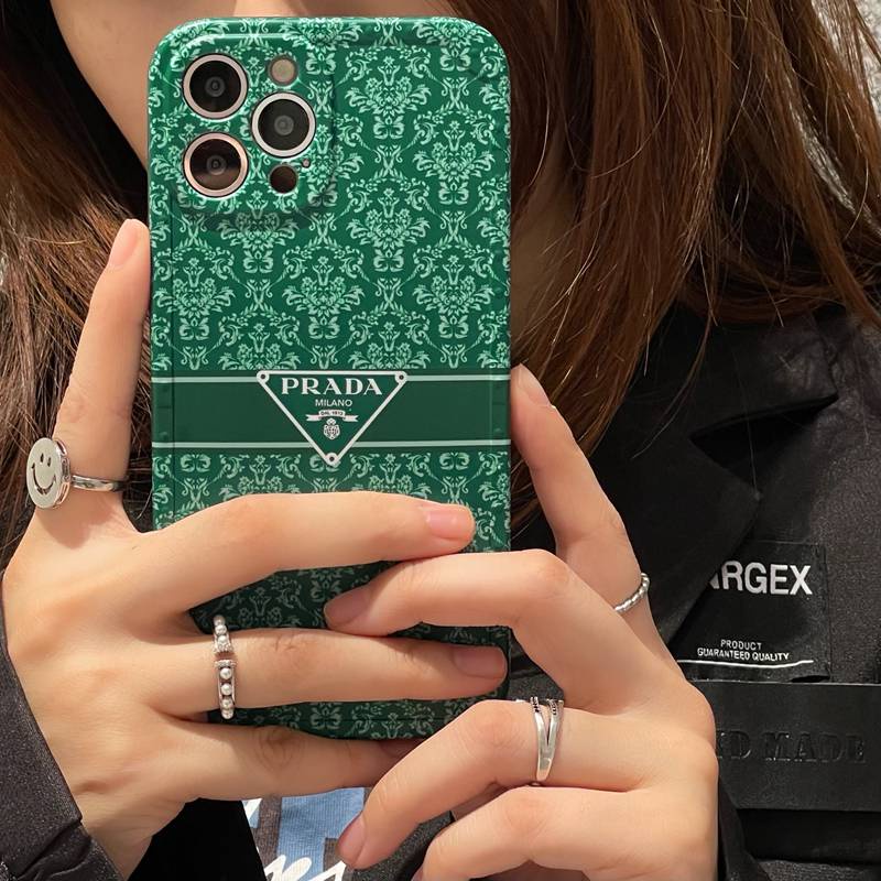 Case Desain Prada Untuk IPhone 7 8 Plus XR XS Max SE 11 Pro Max 12 13 Pro Max